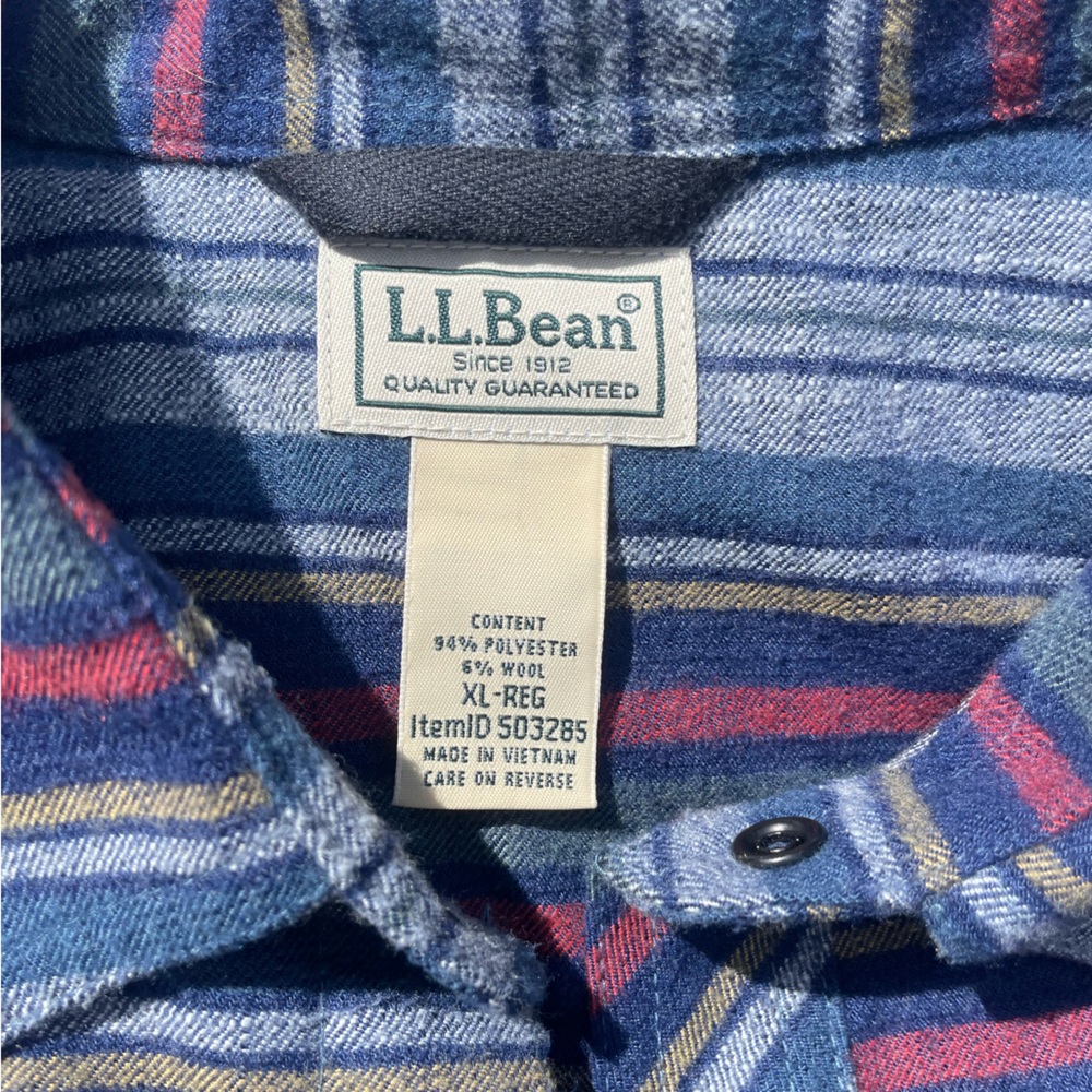 LL Bean Button Up - Picture 2 of 4